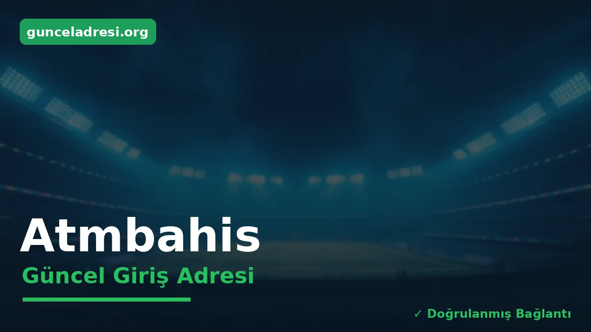 Atmbahis Güncel Giriş Adresi