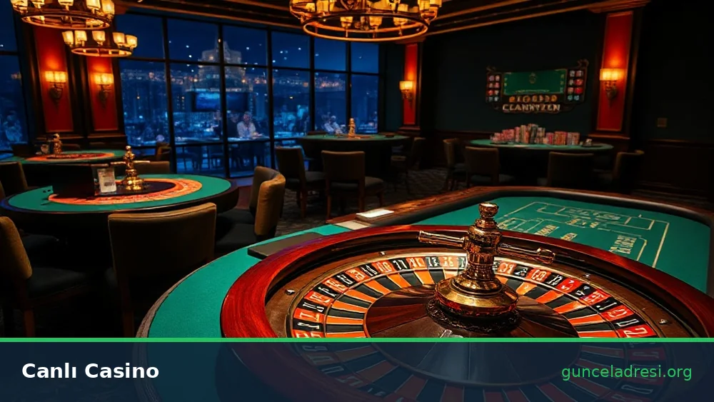 Bahsine Güncel Giriş Adresi – Canlı Casino