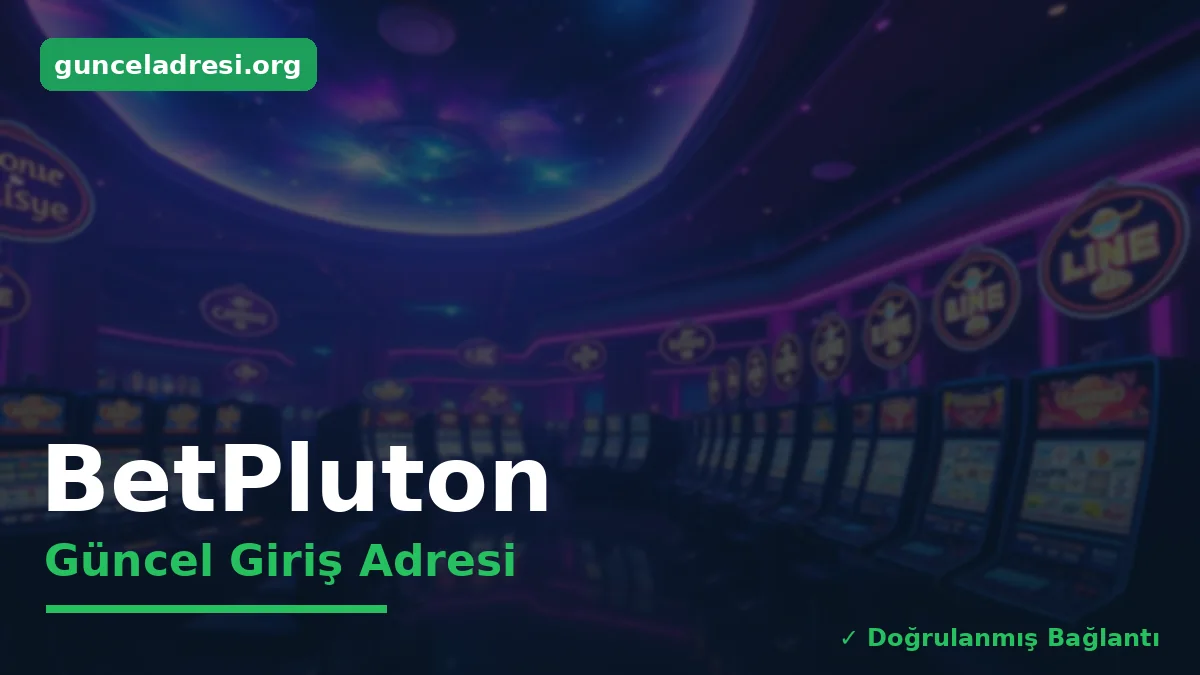BetPluton Güncel Giriş Adresi
