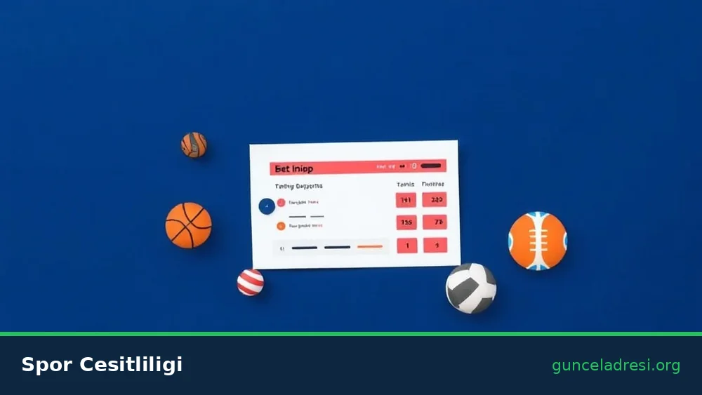 Betsamba Güncel Giriş Adresi – Spor Çeşitliliği
