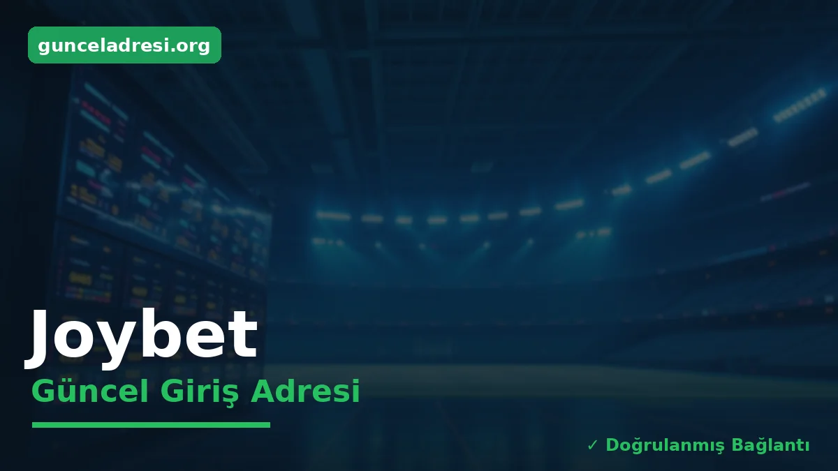 Joybet Güncel Giriş Adresi