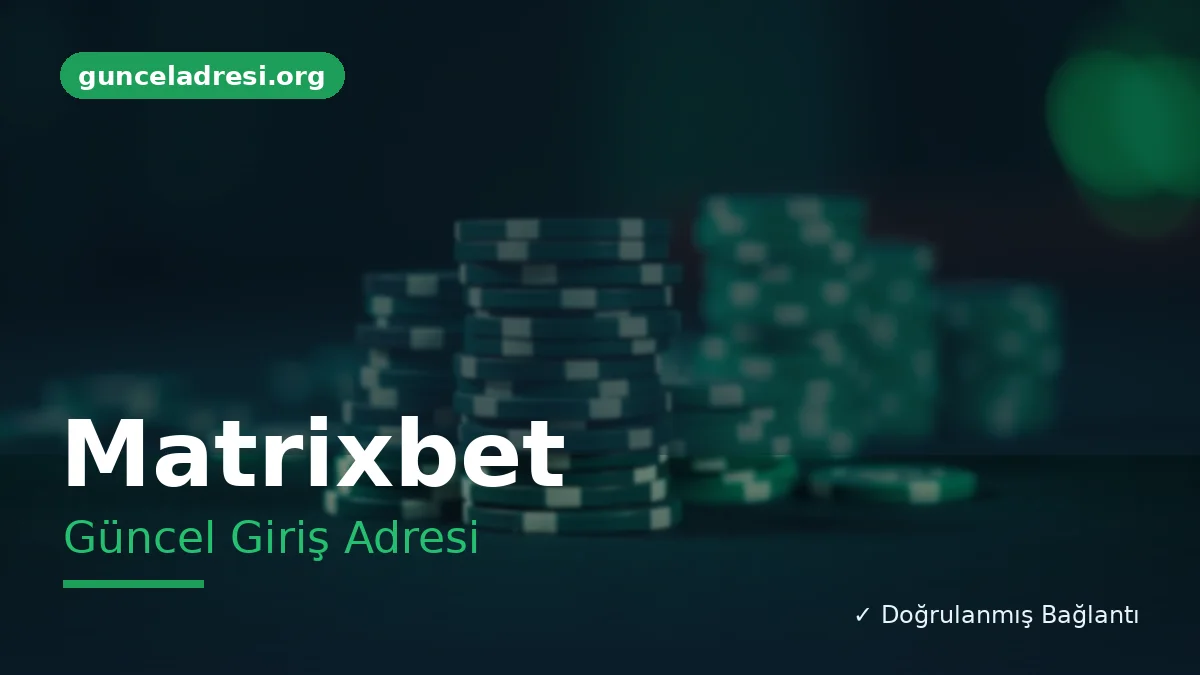 Matrixbet Güncel Giriş Adresi