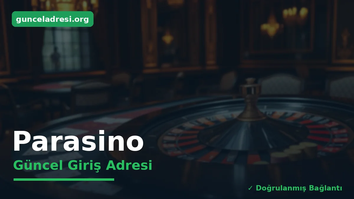 Parasino Güncel Giriş Adresi