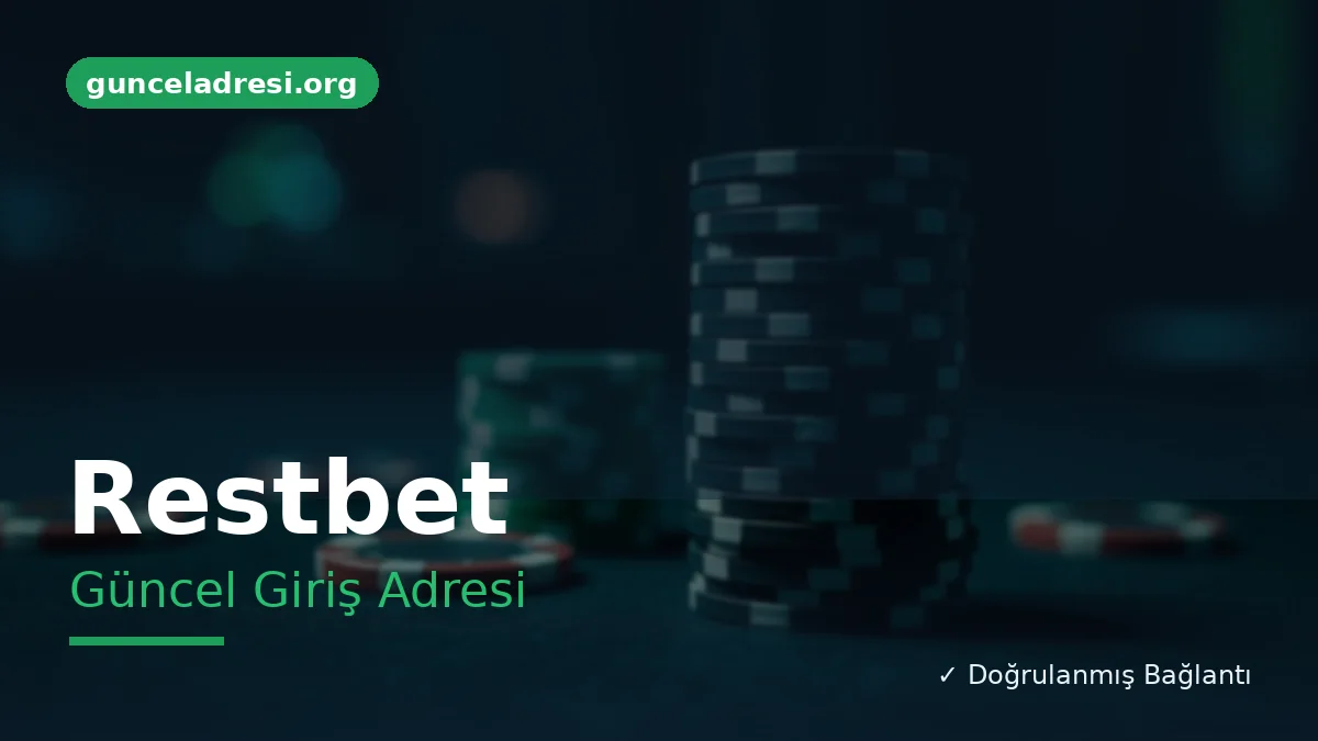 Restbet Güncel Giriş Adresi