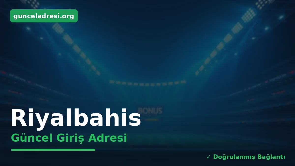 Riyalbahis Güncel Giriş Adresi
