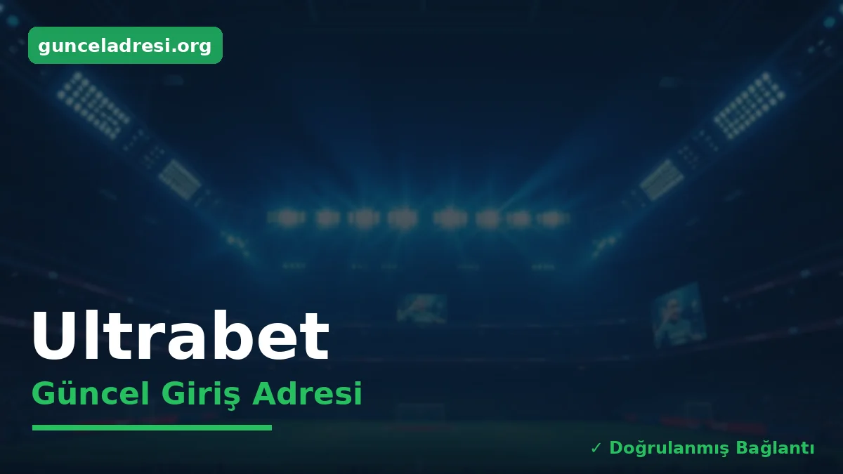 Ultrabet Güncel Giriş Adresi