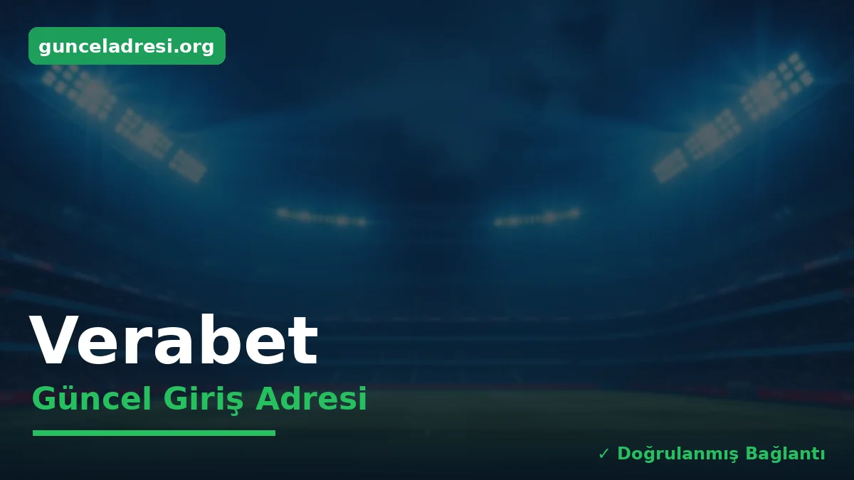 Verabet Güncel Giriş Adresi